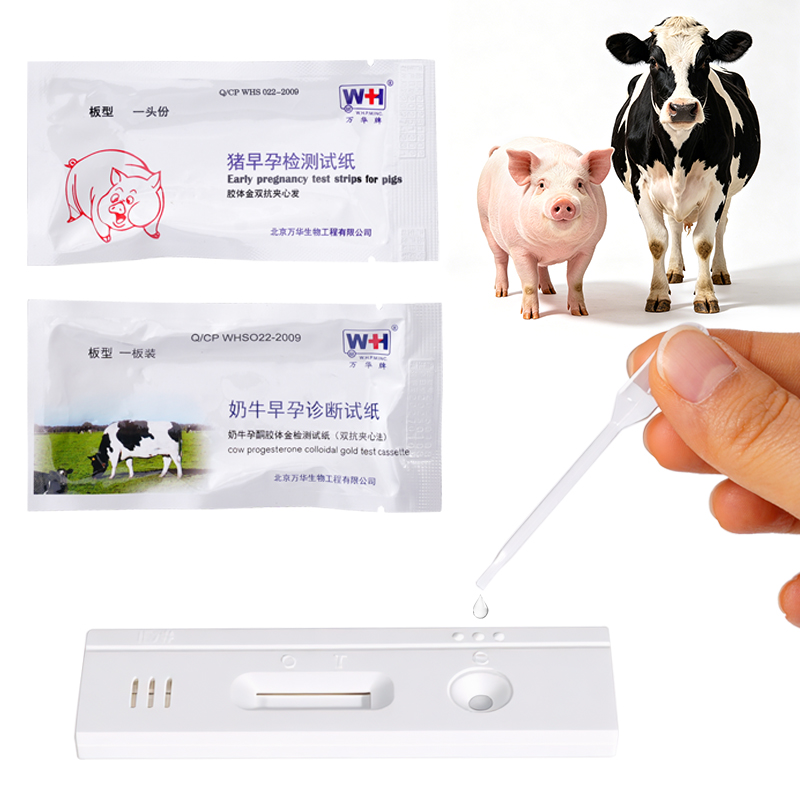 10pcs Livestock Early Pregnanc - Urine Analyzer Strip 评论和价格